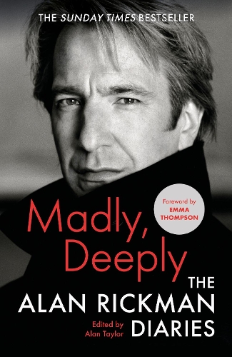 Паперова книга «Madly, Deeply: The Alan Rickman Diaries», автор Алан Рікман - фото №1