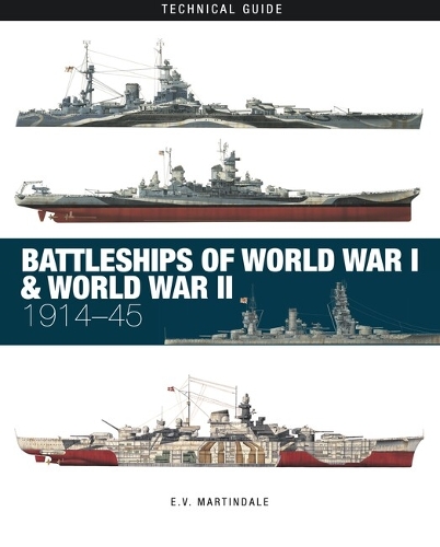 Паперова книга «Battleships of World War I & World War II», автор Е. В. Мартіндейл - фото №1