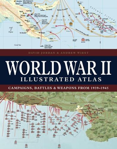 Бумажная книга «World War II Illustrated Atlas», автор Дэвид Джордан - фото №1