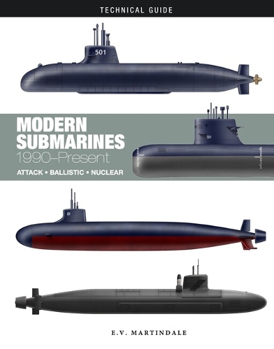 Бумажная книга «Modern Submarines: Attack * Ballistic * Nuclear», автор Э. В. Мартиндейл - фото №1
