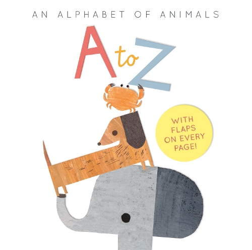 Паперова книга «A to Z: an Alphabet of Animals», авторів Гаррієт Еванс, Лінда Тордофф - фото №1
