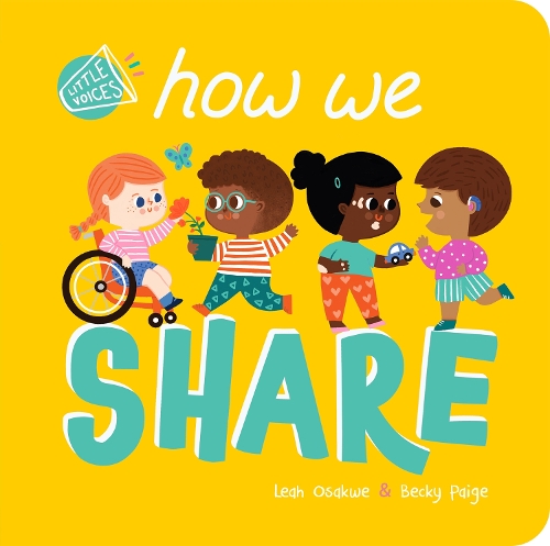 Паперова книга «Little Voices: How We Share», автор Лія Осакве - фото №1