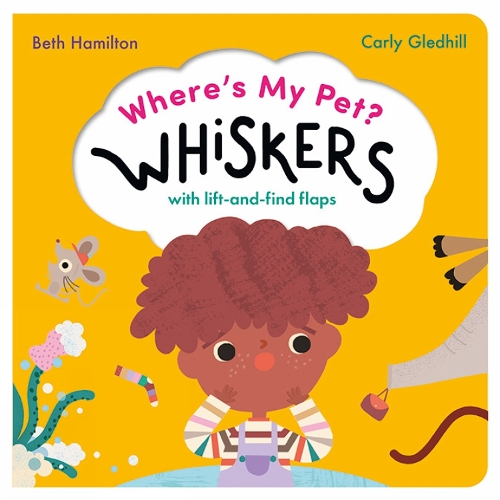 Бумажная книга «Where's My Pet? Whiskers: A lift-and-find flap book», автор Бет Гамильтон - фото №1