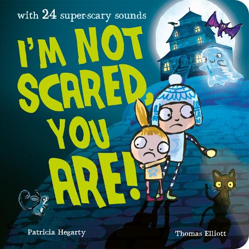 Паперова книга «I'm Not Scared, You Are!», автор Патриція Хегарті - фото №1