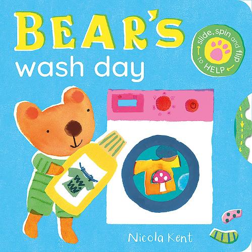 Паперова книга «Bear's Wash Day» - фото №1