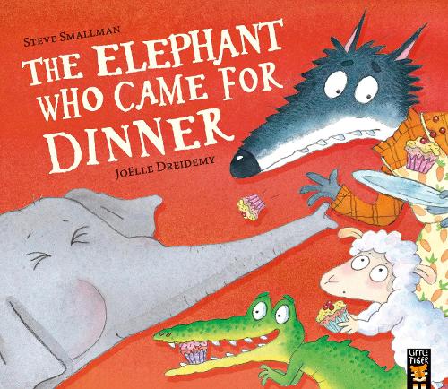 Паперова книга «The Elephant Who Came for Dinner», автор Стів Смолмен - фото №1