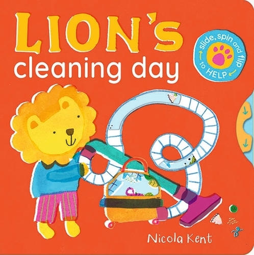 Паперова книга «Lion's Cleaning Day», автор Нікола Кент - фото №1