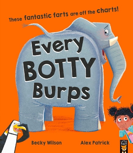 Паперова книга «Every Botty Burps», автор Бекі Вілсон - фото №1