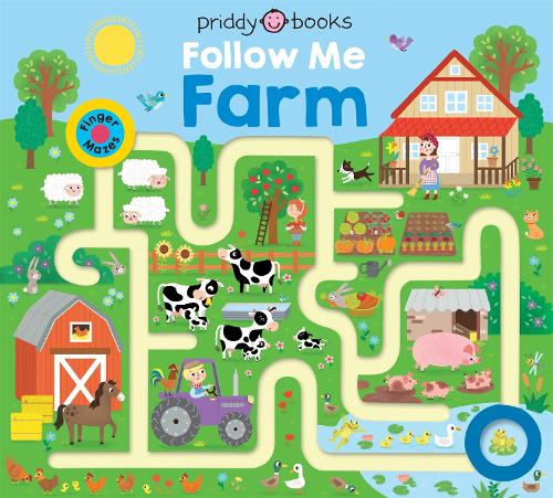 Паперова книга «Follow Me Farm», авторів Priddy Books, Роджер Прідді - фото №1