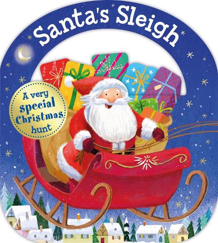 Паперова книга «Santa's Sleigh», авторів Priddy Books, Роджер Прідді - фото №1