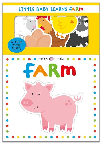 Бумажная книга «Little Baby Learns Farm», автор Priddy Books - фото №1