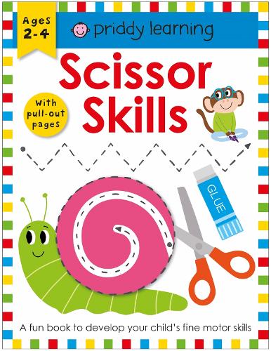 [object Object] «Priddy Learning: Scissor Skills: A Fun Book To Develop Your Child's Fine Motor Skills», авторов Priddy Books, Роджер Придди - фото №1