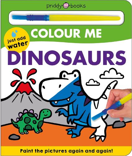 Паперова книга «Colour Me Dinosaurs», автор Роджер Прідді - фото №1