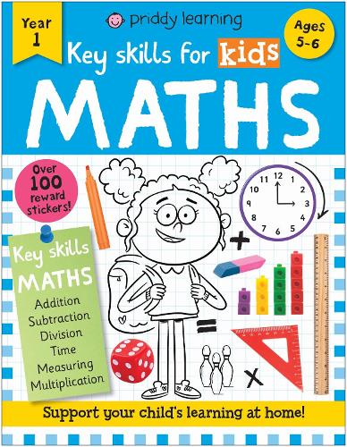 Паперова книга «Key Skills for Kids: Maths», автор Priddy Books - фото №1