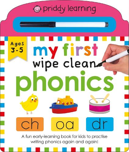 [object Object] «My First Wipe Clean: Phonics», авторов Priddy Books, Роджер Придди - фото №1