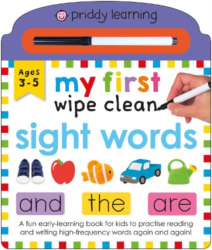 Бумажная книга «My First Wipe Clean Sight Words», автор Роджер Придди - фото №1