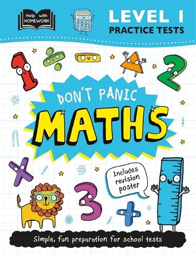 [object Object] «Level 1 Practice Tests: Don't Panic Maths», автор Igloo Books - фото №1
