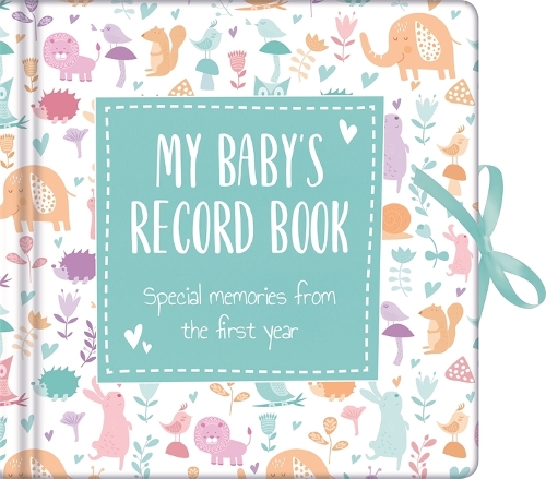Бумажная книга «My Baby's Record Book Blue», автор Igloo Books - фото №1