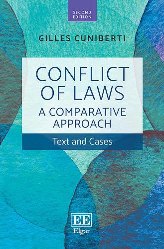 Бумажная книга «Conflict of Laws: A Comparative Approach: Text and Cases», автор Жиль Куниберти - фото №1