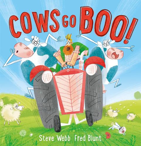 Бумажная книга «Cows Go Boo!» - фото №1