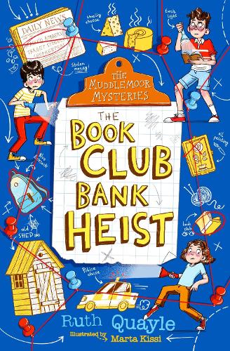 Бумажная книга «The Muddlemoor Mysteries: The Book Club Bank Heist», автор Рут Куэйл - фото №1
