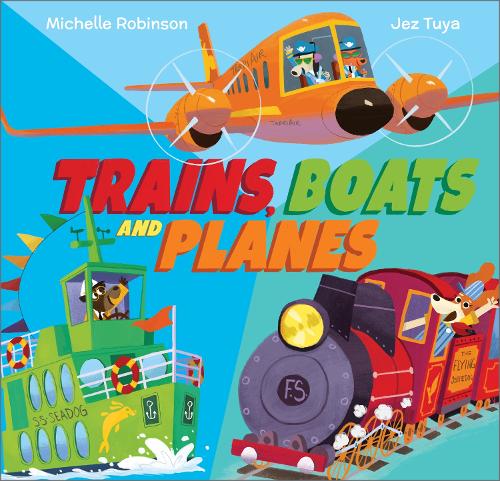 Бумажная книга «Trains, Boats and Planes» - фото №1