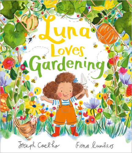 Бумажная книга «Luna Loves Gardening», автор Джозеф Коэльо - фото №1