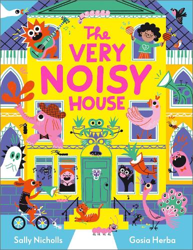 Паперова книга «The Very Noisy House», автор Саллі Ніколс - фото №1