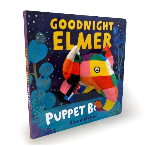 Паперова книга «Goodnight, Elmer Puppet Book», автор Девід Маккі - фото №1