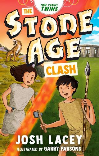 Паперова книга «Time Travel Twins: The Stone Age Clash», автор Джош Лейсі - фото №1