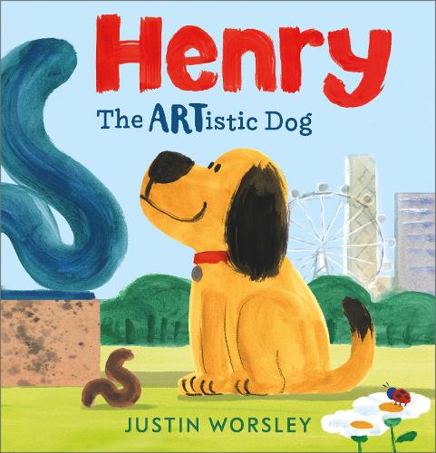 Бумажная книга «Henry the Artistic Dog», автор Джастин Уорсли - фото №1