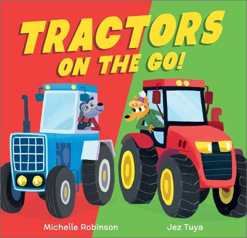Бумажная книга «Tractors on the Go!», автор Мишель Робинсон - фото №1