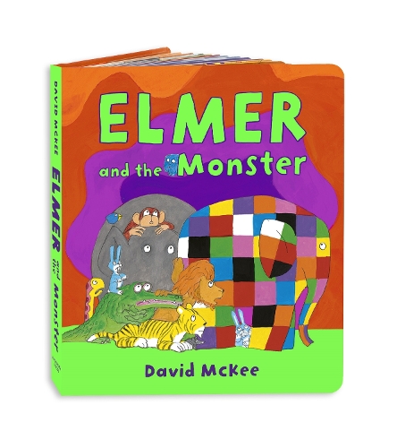Paper book «Elmer and the Monster: Special Halloween Gift Edition», author David McKee - фото №1