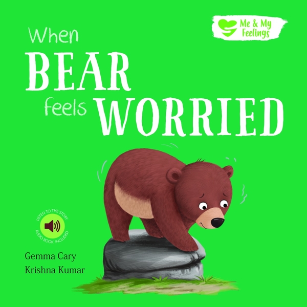 Бумажная книга «When Bear Feels Worried», автор Джемма Кэри - фото №1