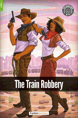 [object Object] «The Train Robbery - Foxton Readers Level 1 (400 Headwords CEFR A1-A2) with free online AUDIO», автор Foxton Books - фото №1
