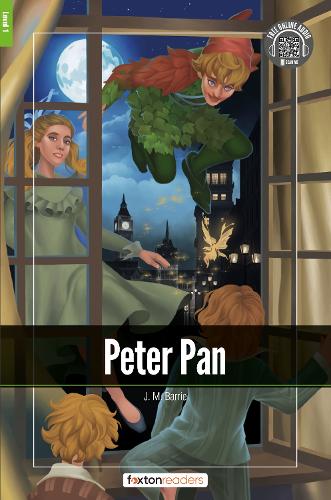 [object Object] «Peter Pan - Foxton Readers Level 1 (400 Headwords CEFR A1-A2) with free online AUDIO», автор Foxton Books - фото №1
