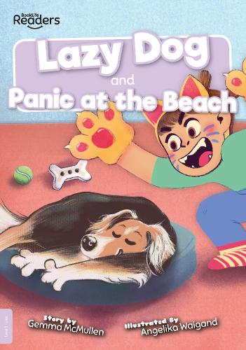 [object Object] «Lazy Dog and Panic at the Beach», автор Джемма МакМаллен - фото №1