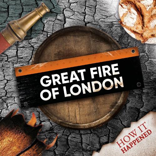 Паперова книга «The Great Fire of London», автор Робін Твідді - фото №1