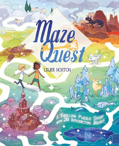 [object Object] «Maze Quest: A Thrilling Puzzle Story with 28 Interactive Mazes», автор Вільям Поттер - фото №1