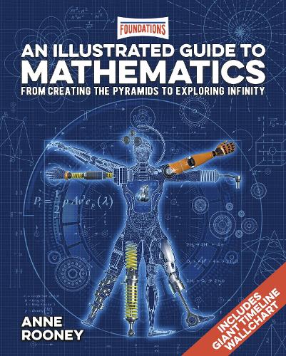 Бумажная книга «Foundations: An Illustrated Guide to Mathematics: From Creating the Pyramids to Exploring Infinity. Includes Giant Timeline Wallchart», автор Анна Руни - фото №1