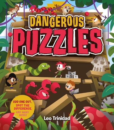Бумажная книга «Dangerous Puzzles: Odd One Out, Spot the Difference, and many more!», автор Джейн Кент - фото №1