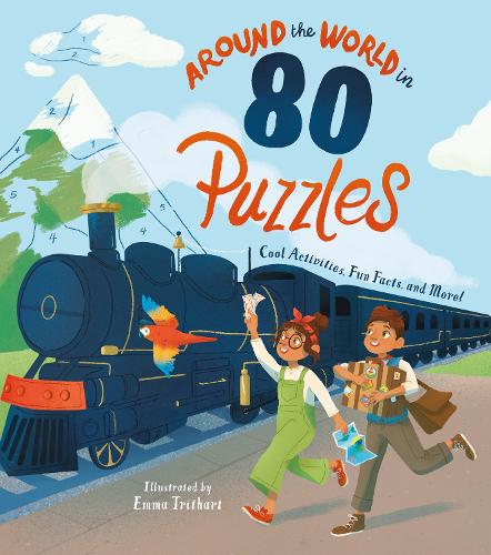 [object Object] «Around the World in 80 Puzzles: Cool Activities, Fun Facts, and More!», автор Сьюзи Рэй - фото №1