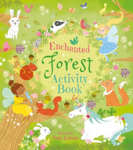 [object Object] «Enchanted Forest Activity Book», автор Лайза Риган - фото №1