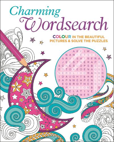 Бумажная книга «Charming Wordsearch: Colour in the Beautiful Pictures & Solve the Puzzles», автор Эрик Сондерс - фото №1