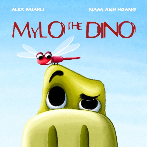 Бумажная книга «Mylo the Dino», автор Алекс Миарли - фото №1
