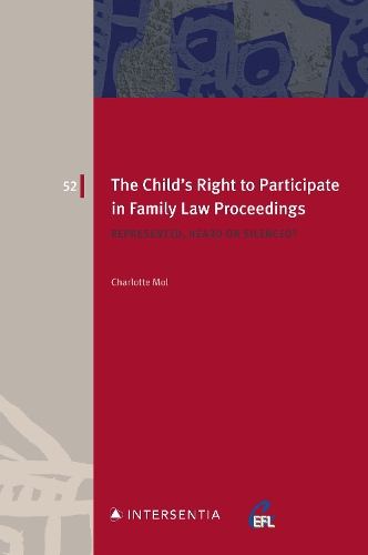 Бумажная книга «The Child's Right to Participate in Family Law Proceedings: Represented, Heard or Silenced?», автор Катарина Бёле-Вёльки - фото №1