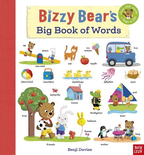 Бумажная книга «Bizzy Bear's Big Book of Words» - фото №1