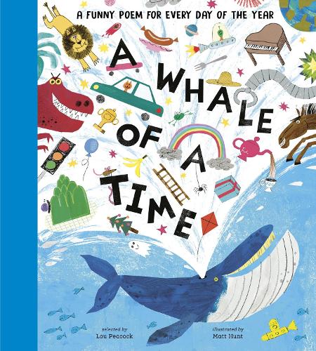 Паперова книга «A Whale of a Time: A Funny Poem for Every Day of the Year», автор Лу Пікок - фото №1