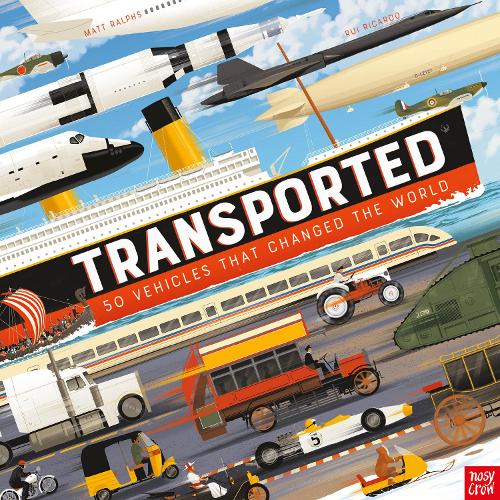 Бумажная книга «Transported: 50 Vehicles That Changed the World» - фото №1