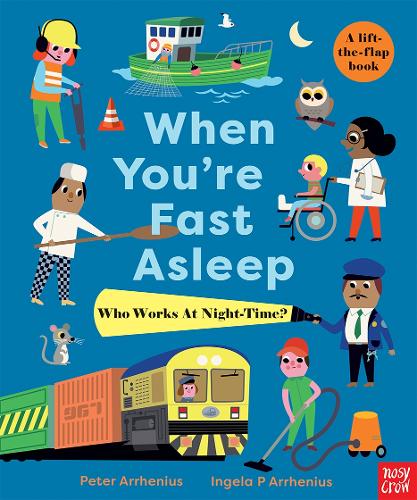 Паперова книга «When You're Fast Asleep – Who Works at Night-Time?», автор Пітер Арреніус - фото №1